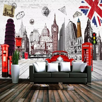 Retro 3D Hand Drawing Building Telephone Booth Photo Murals Wallpaper Living Room Restaurant Cafe Background Wall Painting Decor
Retro 3D Hand Drawing Building Telephone Booth Photo Murals Wallpaper Living Room Restaurant Cafe Background Wall Painting Decor