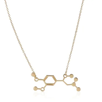 Everfast 1pc Adrenaline Molecule Science Jewelry Chemistry Structure Gold And Silver Plated Floating Charm Locket Necklace
Everfast 1pc Adrenaline Molecule Science Jewelry Chemistry Structure Gold And Silver Plated Floating Charm Locket Necklace