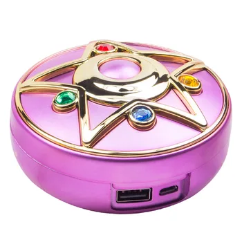 Anime Captor Crystal Star Makeup Mirror 8000mAh Power Bank Charger with Mirror and Light Support Wireless Charge
Anime Captor Crystal Star Makeup Mirror 8000mAh Power Bank Charger with Mirror and Light Support Wireless Charge