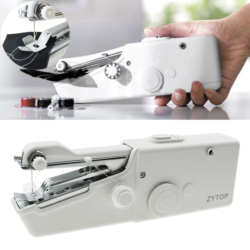 2019 Mini Portable Handheld Sewing Machines Stitch Sew Needlework Clothes Fabrics Electric Sew Machine Stitch Maquina De Costura
2019 Mini Portable Handheld Sewing Machines Stitch Sew Needlework Clothes Fabrics Electric Sew Machine Stitch Maquina De Costura