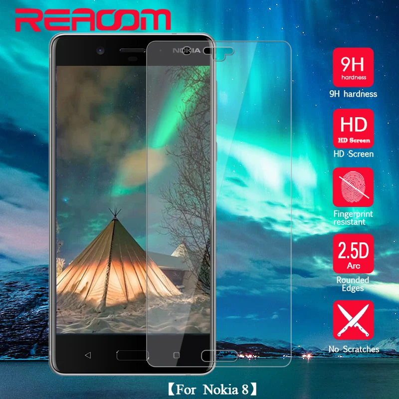 REAOOM 9H 2.5D Tempered Glass for Nokia 8 Protective Glass Curved Edge Screen Protector for Nokia 8 Screen Protective Glass Film
REAOOM 9H 2.5D Tempered Glass for Nokia 8 Protective Glass Curved Edge Screen Protector for Nokia 8 Screen Protective Glass Film