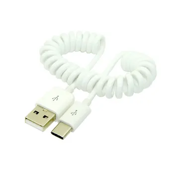 Stretch USB-C 3.1 Type C Male to Standard USB 2.0 A Male Data Cable 1m 100cm 1 meter for Tablet White 
Stretch USB-C 3.1 Type C Male to Standard USB 2.0 A Male Data Cable 1m 100cm 1 meter for Tablet White