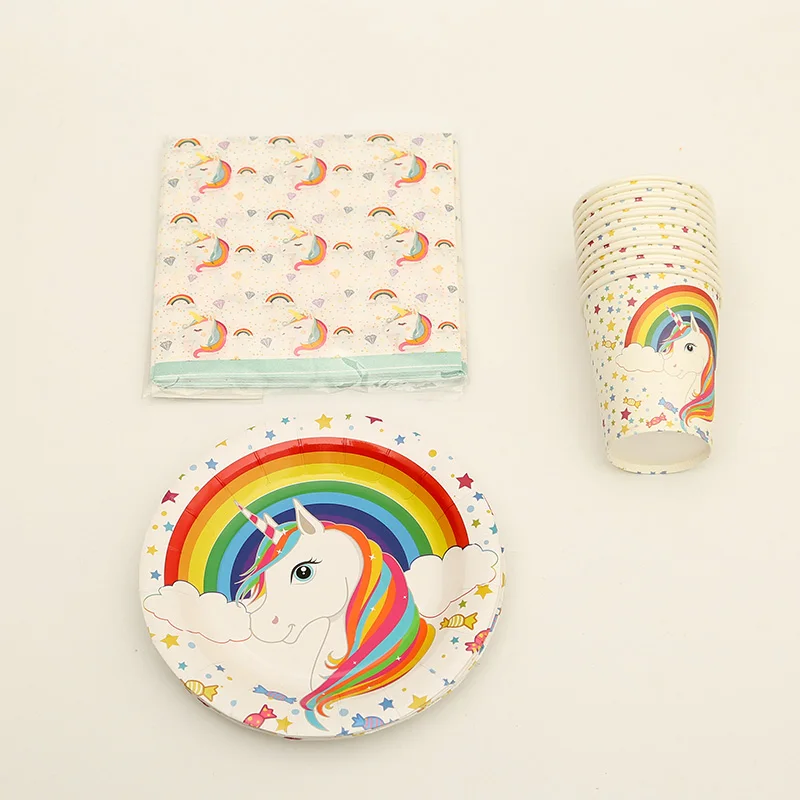 high-quality Unicorn theme Tableware Set 66pcs/lot Cup+Napkin+plate children Favor Birthday Party Decorations Supplies Cartoon
high-quality Unicorn theme Tableware Set 66pcs/lot Cup+Napkin+plate children Favor Birthday Party Decorations Supplies Cartoon