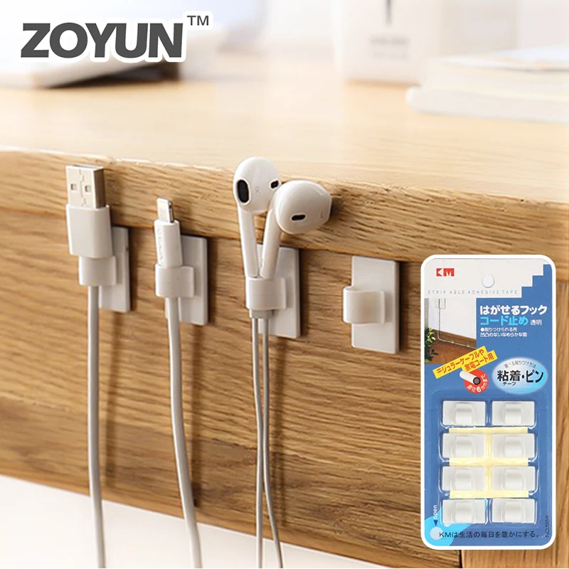 ZOYUN Electrical Wire Fitted Hooks Rails Data Cable Glands Winder Organizer Tie Mounts Home Storage Fixed Headset Organization
ZOYUN Electrical Wire Fitted Hooks Rails Data Cable Glands Winder Organizer Tie Mounts Home Storage Fixed Headset Organization