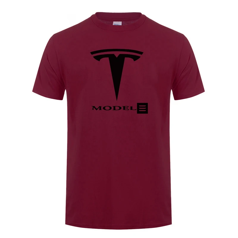 Summer Short Sleeve Shirts Tops S-2XL Big Size High Quality Cotton Tees Tesla Model 3 Model S Racer T-shirt free shipping
Summer Short Sleeve Shirts Tops S-2XL Big Size High Quality Cotton Tees Tesla Model 3 Model S Racer T-shirt free shipping