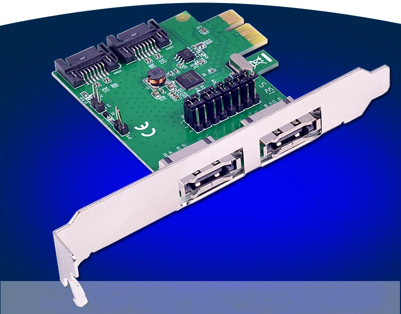 2 Ports Internal SATA 3.0 PCI-Express Host Controller Card + Port External eSATA | Компьютеры и офис
