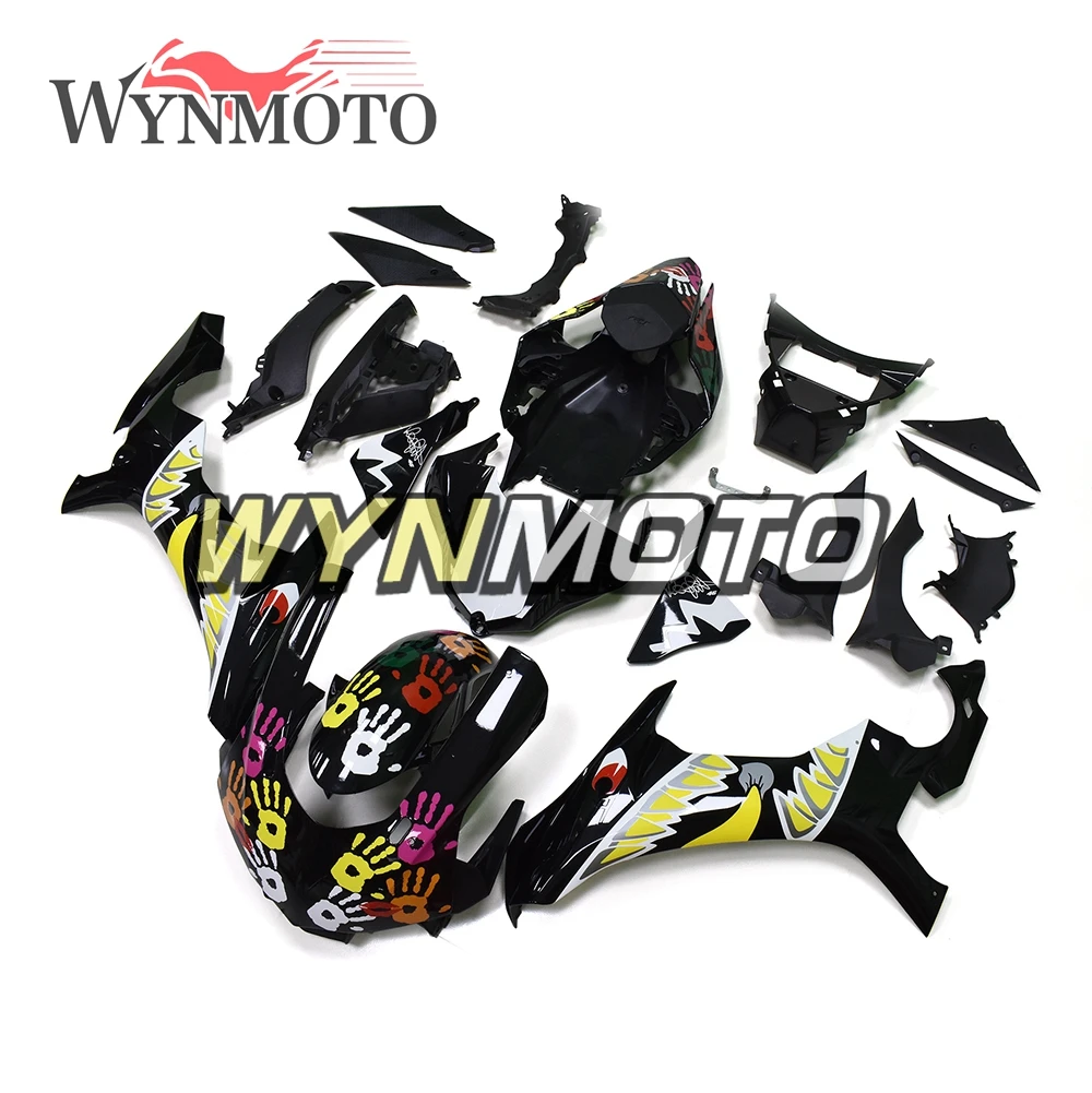 Complete Fairings For Yamaha YZF1000 2015-2016 R1 Year 15 16 Injection ABS Plastics Bodywork Black Yellow Shark Cowlings Cover
Complete Fairings For Yamaha YZF1000 2015-2016 R1 Year 15 16 Injection ABS Plastics Bodywork Black Yellow Shark Cowlings Cover