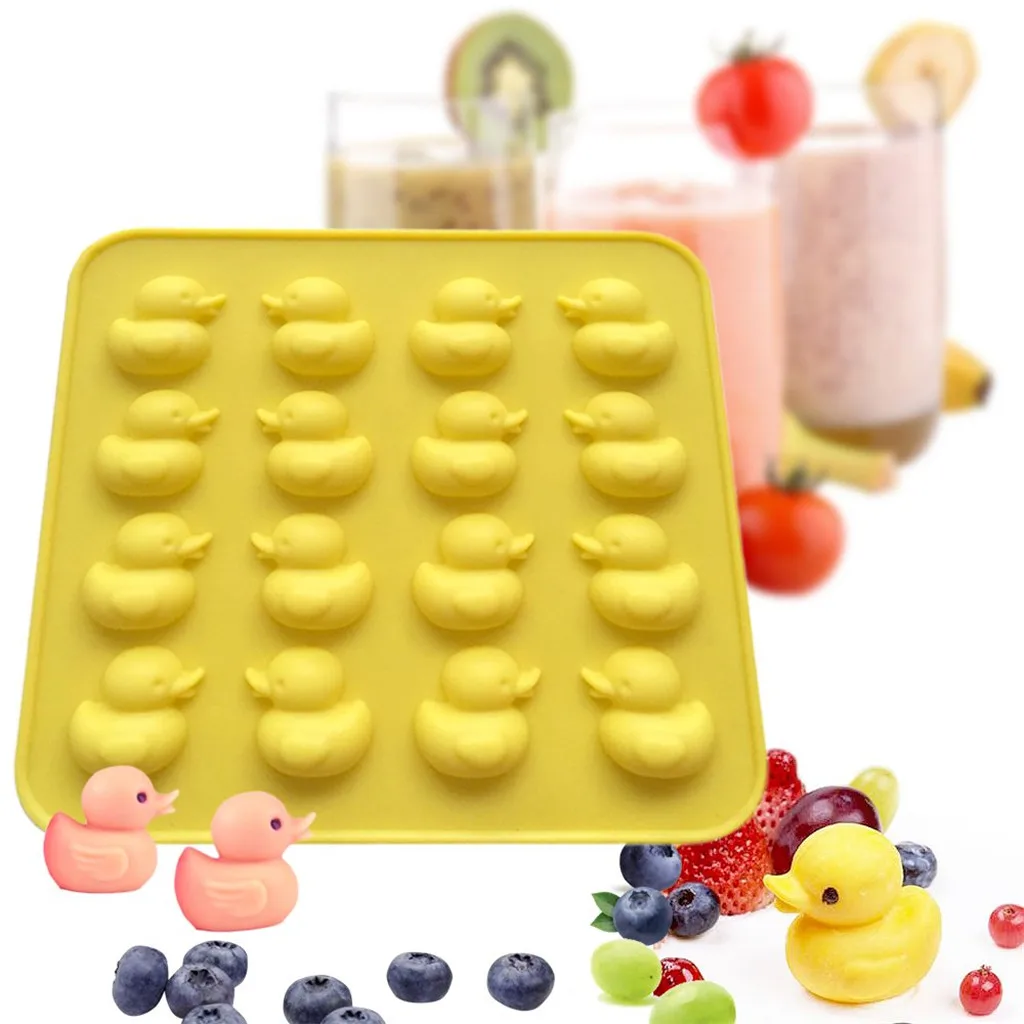 3D Silicone Cartoon Style Cute Little Duck Shape Chocolate Fondant Mold Cake Decorating Tools Jelly Ice Cubes Baking Accessories
3D Silicone Cartoon Style Cute Little Duck Shape Chocolate Fondant Mold Cake Decorating Tools Jelly Ice Cubes Baking Accessories
