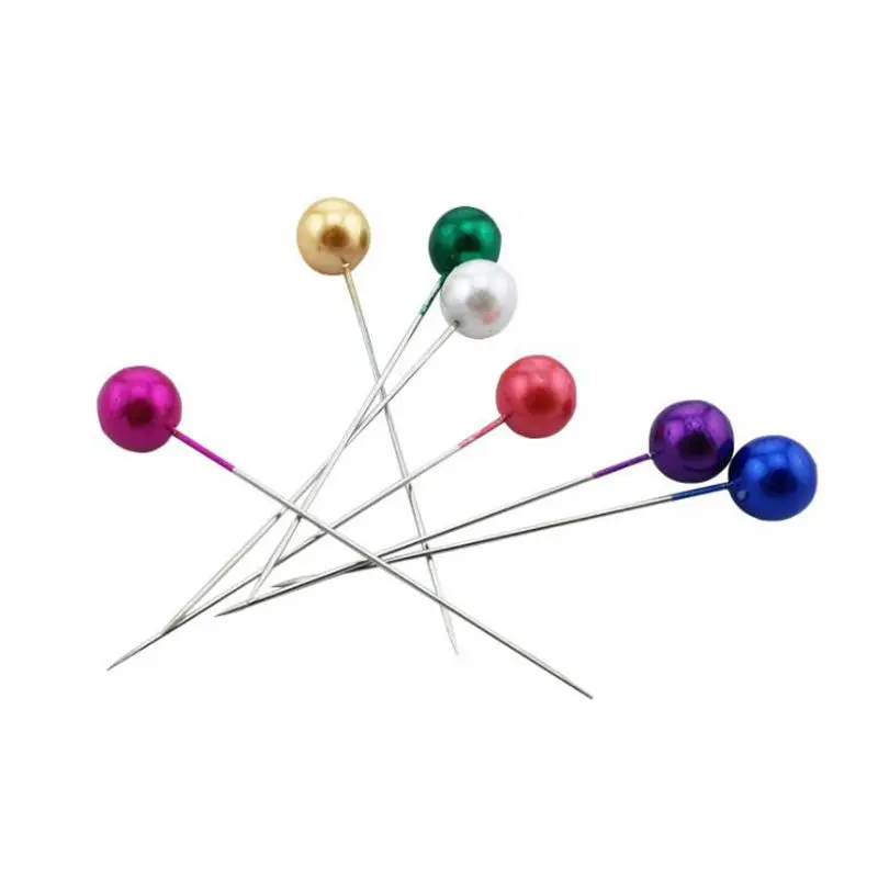50pcs/lot Round Pearl Head Needle For Flower Wrapping Cartoon Bouquet Packing DIY Handicraft Berry Pins Sewing Positioning Pins 
50pcs/lot Round Pearl Head Needle For Flower Wrapping Cartoon Bouquet Packing DIY Handicraft Berry Pins Sewing Positioning Pins