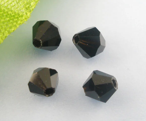 Doreen Box hot- 400 Black Created Crystal Quartz Faceted Bicone Beads 5301 4mm(B03862)
Doreen Box hot- 400 Black Created Crystal Quartz Faceted Bicone Beads 5301 4mm(B03862)