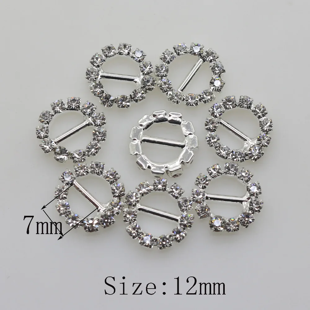 NEW 10pc Bling Metal 12mm Round Rock Crystal Buckles Sliders For Transparent Crystal Bags Ribbon Buckles For Bridal Gowns
NEW 10pc Bling Metal 12mm Round Rock Crystal Buckles Sliders For Transparent Crystal Bags Ribbon Buckles For Bridal Gowns