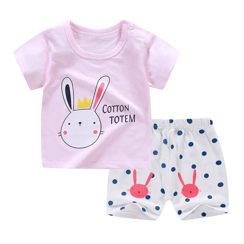 T-Shirt+Short Pants 2019 Baby Boy Girls Cotton Kids Clothing Sets Clothes Outfits Bebes Suits 12M to 5 Years Old 2 PCS Set 
T-Shirt+Short Pants 2019 Baby Boy Girls Cotton Kids Clothing Sets Clothes Outfits Bebes Suits 12M to 5 Years Old 2 PCS Set