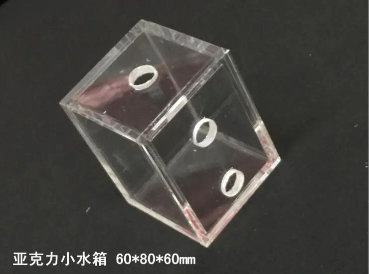 Acrylic water tank 200ML 60x80x60mm for water cooling radiator computer cpu water block
Acrylic water tank 200ML 60x80x60mm for water cooling radiator computer cpu water block