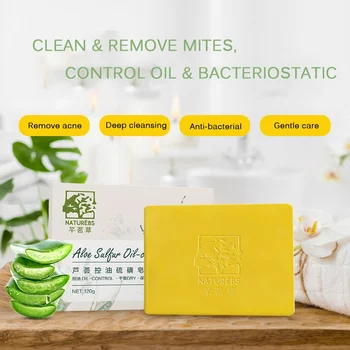 120g Sulfur Soap Oil-control Acne Treatment Blackhead Remover Soap Whitening Cleanser Skin Health Care
120g Sulfur Soap Oil-control Acne Treatment Blackhead Remover Soap Whitening Cleanser Skin Health Care