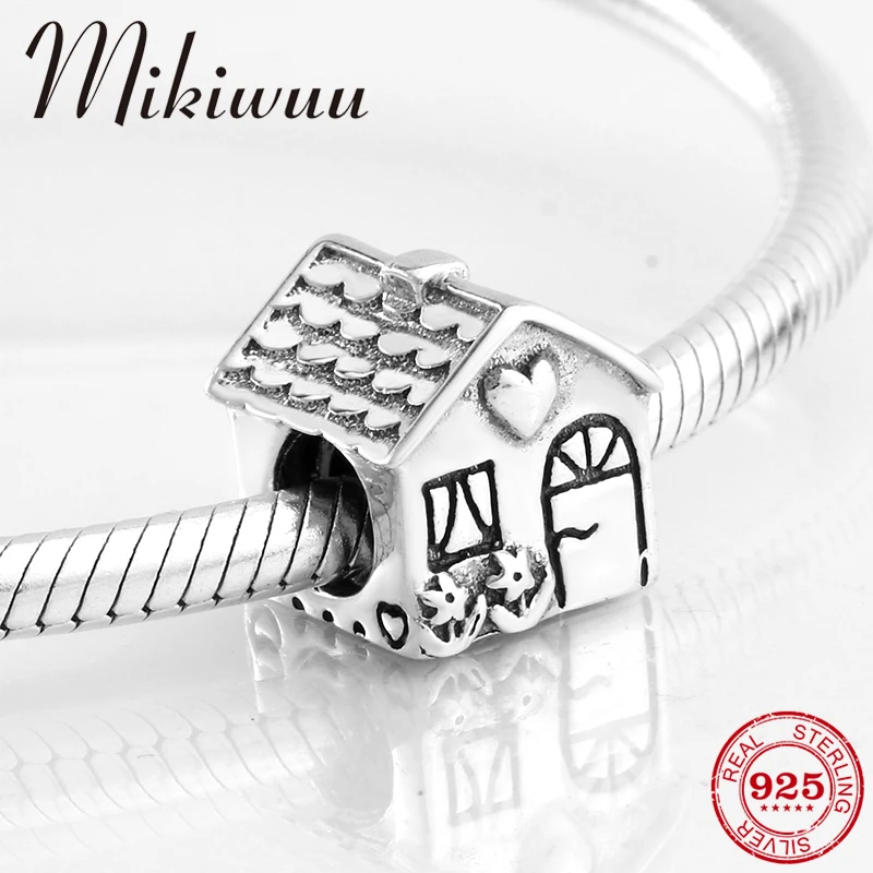 100% 925 Sterling Silver Warm and sweet home fine beads accessories Jewelry making Fit Original Pandora Charm Bracelet Women
100% 925 Sterling Silver Warm and sweet home fine beads accessories Jewelry making Fit Original Pandora Charm Bracelet Women