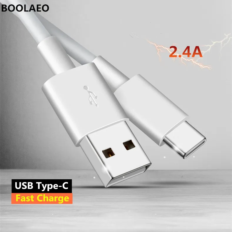 BOOLAEO USB Type C Cable for Samsung S9 S8 plus Fast Charge Type-C Phone Charging Wire USB C Cable for Xiaomi Redmi note 7 mi9 8
BOOLAEO USB Type C Cable for Samsung S9 S8 plus Fast Charge Type-C Phone Charging Wire USB C Cable for Xiaomi Redmi note 7 mi9 8