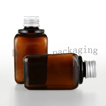 50PCS/LOT 80ML Bottles Empty with Aluminum Metal Screw Cap Hydrating Bottle Brown empty plastic Bottle
50PCS/LOT 80ML Bottles Empty with Aluminum Metal Screw Cap Hydrating Bottle Brown empty plastic Bottle