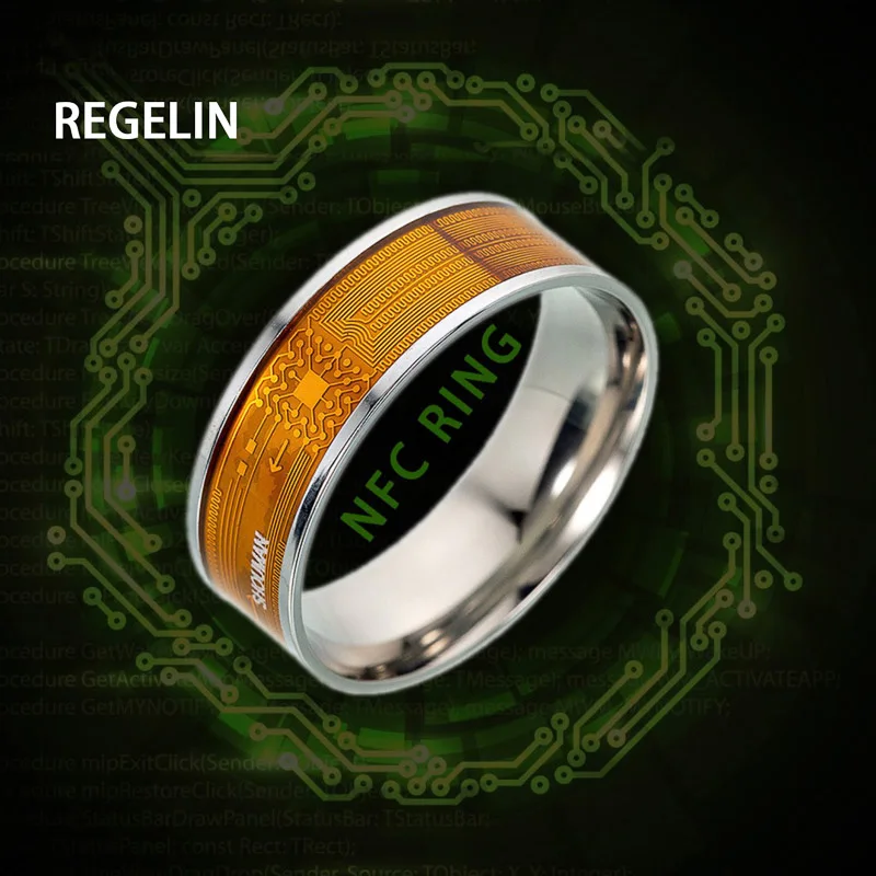 REGELIN Drop shipping NFC Programmable Rings 316L stainless steel Ring Mens Jewelry For Men and Woman For Men Gift
REGELIN Drop shipping NFC Programmable Rings 316L stainless steel Ring Mens Jewelry For Men and Woman For Men Gift