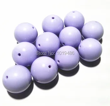 20MM 105pcs /Lot New light purple color Gumball Bubblegum Acrylic Solid Beads, Colorful Chunky Beads for Necklace Jewelry
20MM 105pcs /Lot New light purple color Gumball Bubblegum Acrylic Solid Beads, Colorful Chunky Beads for Necklace Jewelry