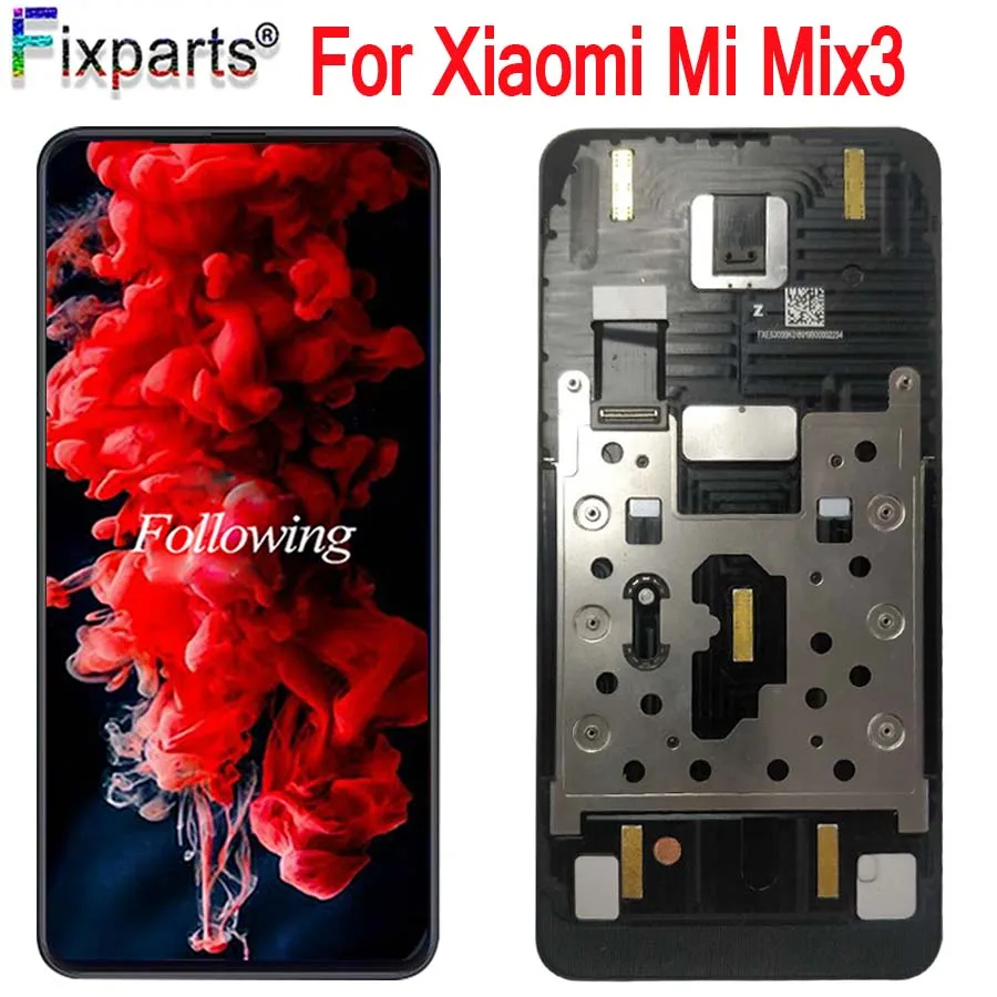 New For Xiaomi Mi Mix 3 LCD Display Touch Screen Digitizer Assembly With Frame For 6.4" Xiaomi Mi Mix 3 Screen Replacement Parts
New For Xiaomi Mi Mix 3 LCD Display Touch Screen Digitizer Assembly With Frame For 6.4" Xiaomi Mi Mix 3 Screen Replacement Parts