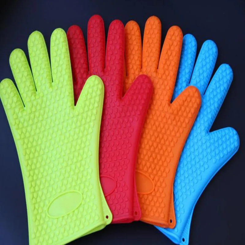 Silicone Gloves BBQ Thicken Insulated Oven Heatproof Anti-scalding Microwave Oven Gloves Baking Tools 001
Silicone Gloves BBQ Thicken Insulated Oven Heatproof Anti-scalding Microwave Oven Gloves Baking Tools 001