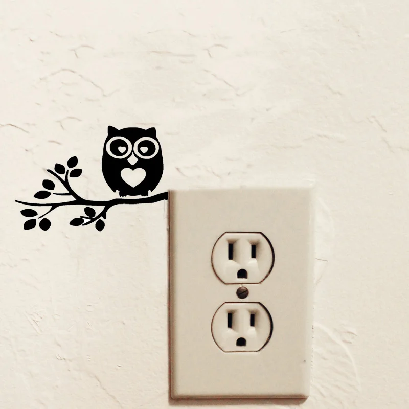 Fun Owl Switch Sticker Personalized Vinyl Home Decoration Wall Stickers For Kids Rooms 2WS0212
Fun Owl Switch Sticker Personalized Vinyl Home Decoration Wall Stickers For Kids Rooms 2WS0212