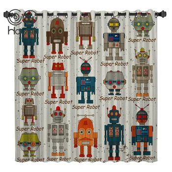COCOHouse Robot Animation Wallpaper Cartoon Bathroom Curtains Outdoor Decor Window Treatment Hardware Sets Curtain Panels With
COCOHouse Robot Animation Wallpaper Cartoon Bathroom Curtains Outdoor Decor Window Treatment Hardware Sets Curtain Panels With