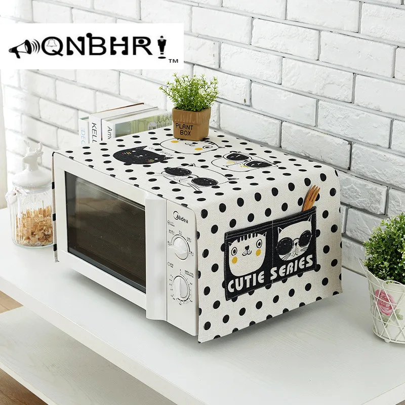 QNBHR Cotton and linen cloth cover microwave Korean cartoon Cat microwave cover cloth cover Dustproof kitchen decoration cloth
QNBHR Cotton and linen cloth cover microwave Korean cartoon Cat microwave cover cloth cover Dustproof kitchen decoration cloth