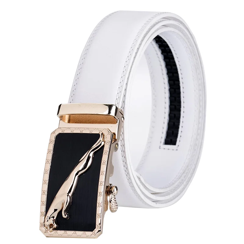 new alloy automatic buckle belts for men white male real genuine leather belt for business cinturones para hombre cuero 2019
new alloy automatic buckle belts for men white male real genuine leather belt for business cinturones para hombre cuero 2019