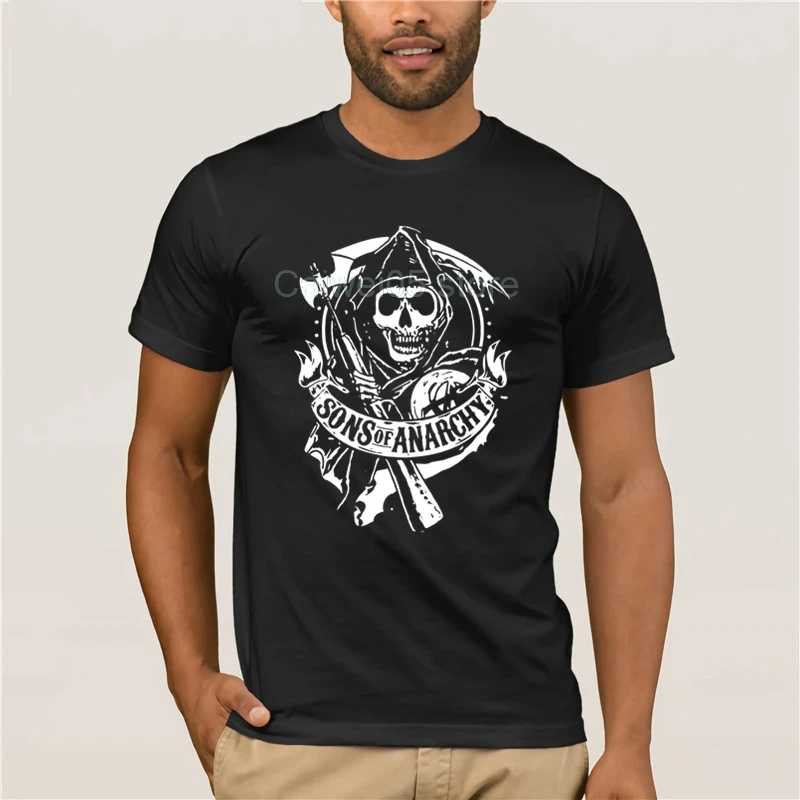 Summer Fit Slim Men T-Shirts 100% Cotton for mans Sons Of Anarchy Reaper t shirt Men's Cool Short Sleeve T Shirt
Summer Fit Slim Men T-Shirts 100% Cotton for mans Sons Of Anarchy Reaper t shirt Men's Cool Short Sleeve T Shirt