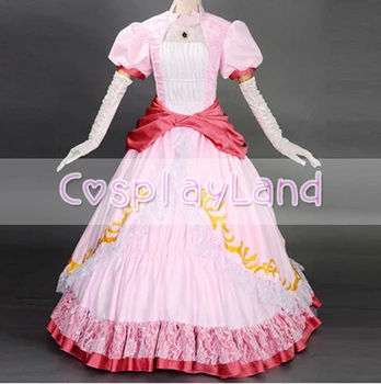 Princess Peach Costume Women Adult Halloween Costumes Super Mario bros and luigi Cosplay Pink Party Cosplay Costume
Princess Peach Costume Women Adult Halloween Costumes Super Mario bros and luigi Cosplay Pink Party Cosplay Costume