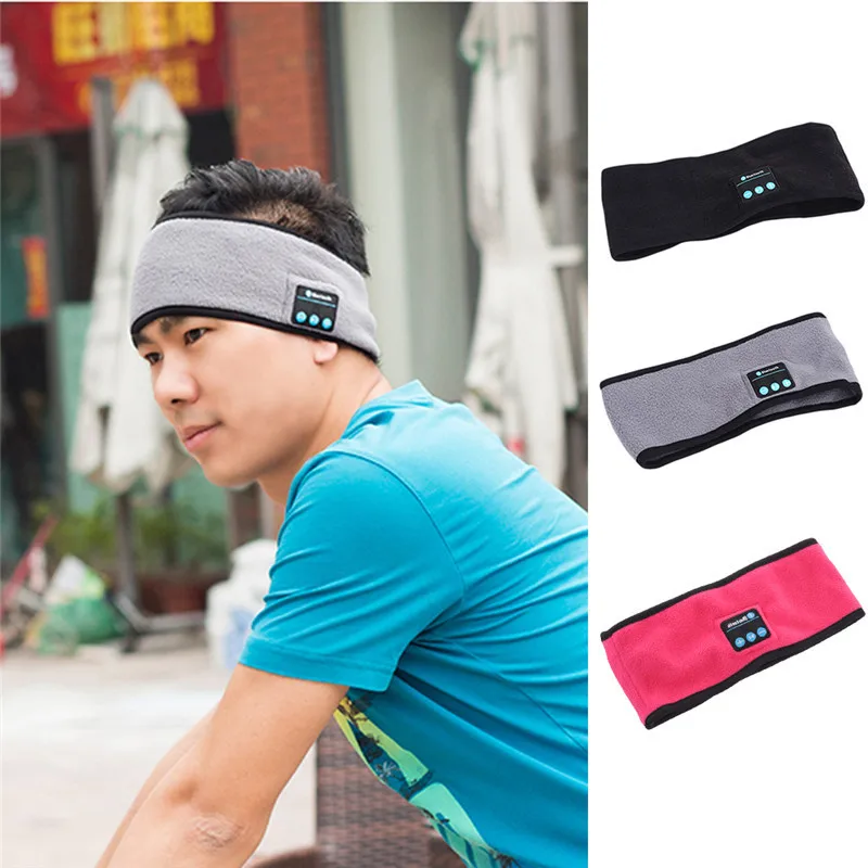 Wireless Bluetooth Hat earphone Headset Headphone Bluetooth speaker outdoor sports Yoga Sweat Scarf mp3 player handsfree