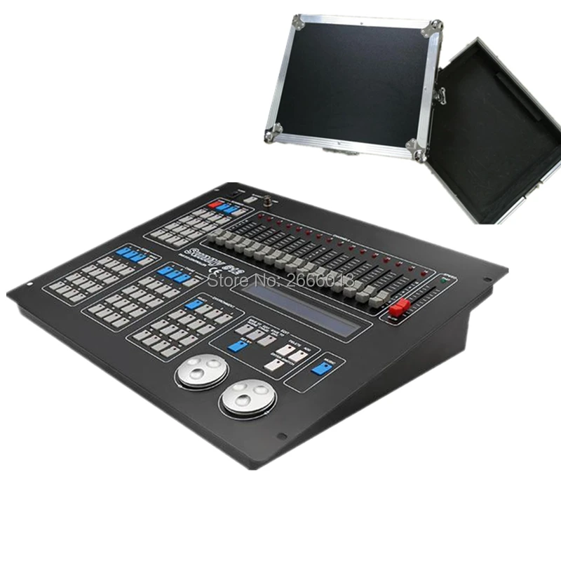 With Flight Case Sunny 512 DMX Console LED Stage DJ Light Controller Moving Head Light DMX512 Console Stage light DMX Controller
With Flight Case Sunny 512 DMX Console LED Stage DJ Light Controller Moving Head Light DMX512 Console Stage light DMX Controller