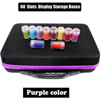 60 Slots Diamond Embroidery Box Diamond Painting Accessory Case Clear plastic Beads Display Storage Boxes Cross Stitch Tools
60 Slots Diamond Embroidery Box Diamond Painting Accessory Case Clear plastic Beads Display Storage Boxes Cross Stitch Tools