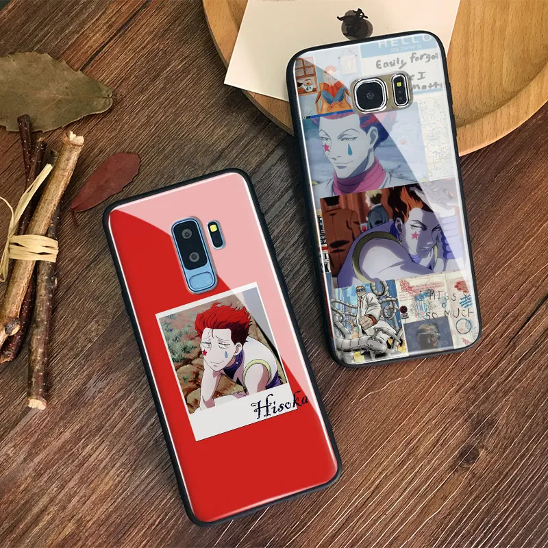 Hisoka HxH anime Glass Soft Silicone Phone Case Cover Shell For Samsung Galaxy S7 Edge S8 S9 S10e S10 Plus Note 8 9 10 Plus
Hisoka HxH anime Glass Soft Silicone Phone Case Cover Shell For Samsung Galaxy S7 Edge S8 S9 S10e S10 Plus Note 8 9 10 Plus