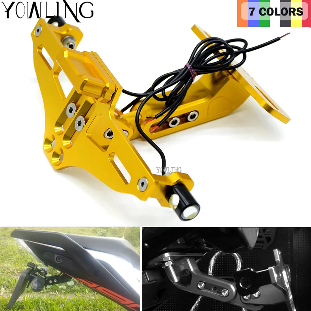 For Yamaha Motorcycle CNC License Plate bracket folding with Signal blinker LED Light MT01 MT02 MT03 MT07 MT09/Tracer MT10 MT25
For Yamaha Motorcycle CNC License Plate bracket folding with Signal blinker LED Light MT01 MT02 MT03 MT07 MT09/Tracer MT10 MT25