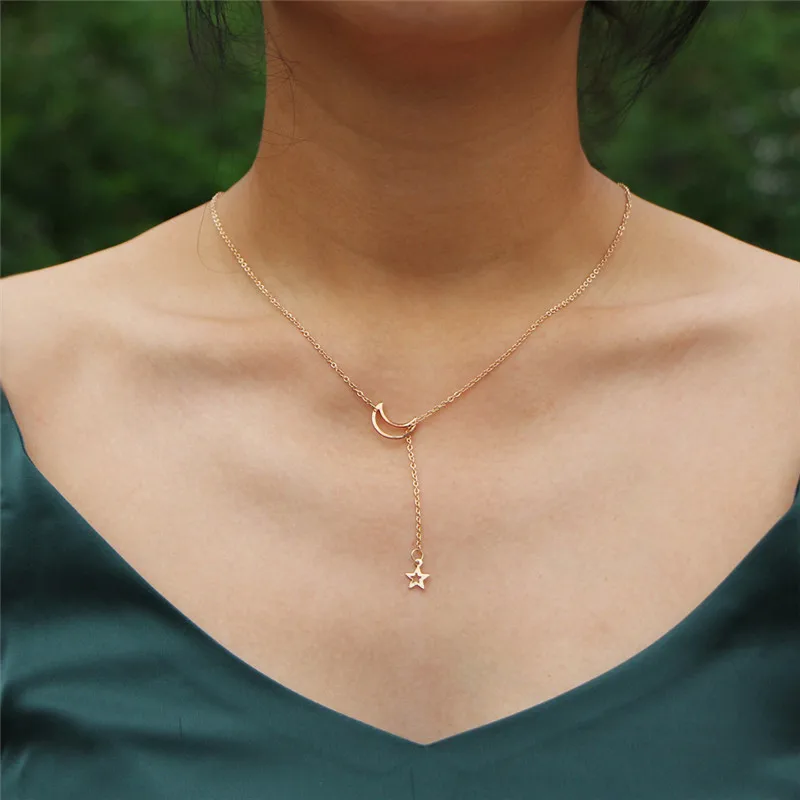 2018 New Arrival Minimalist Dainty Moon Star Ball Long Chain Pendant Necklaces Jewelry Women Girls Gift Femme Mujer Collares
2018 New Arrival Minimalist Dainty Moon Star Ball Long Chain Pendant Necklaces Jewelry Women Girls Gift Femme Mujer Collares