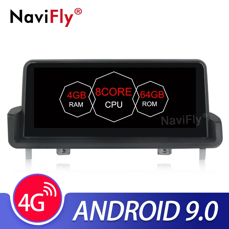 NaviFly 4GB+64GB 8 core Android 9.0 GPS Navigation Car multimedia player for BMW 3 series E90 E91 E92 E93 10.25 inch IPS screen
NaviFly 4GB+64GB 8 core Android 9.0 GPS Navigation Car multimedia player for BMW 3 series E90 E91 E92 E93 10.25 inch IPS screen