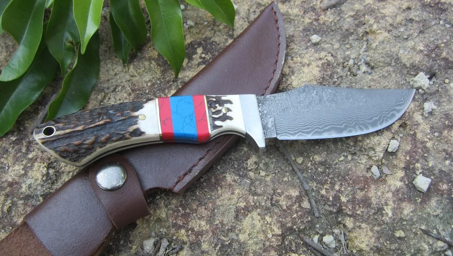 Super Cool Colourful Damascus Straight Knife Outdoor Self-defense Survival Sport Rescue Camping Fixed Knives Free Shipping
Super Cool Colourful Damascus Straight Knife Outdoor Self-defense Survival Sport Rescue Camping Fixed Knives Free Shipping