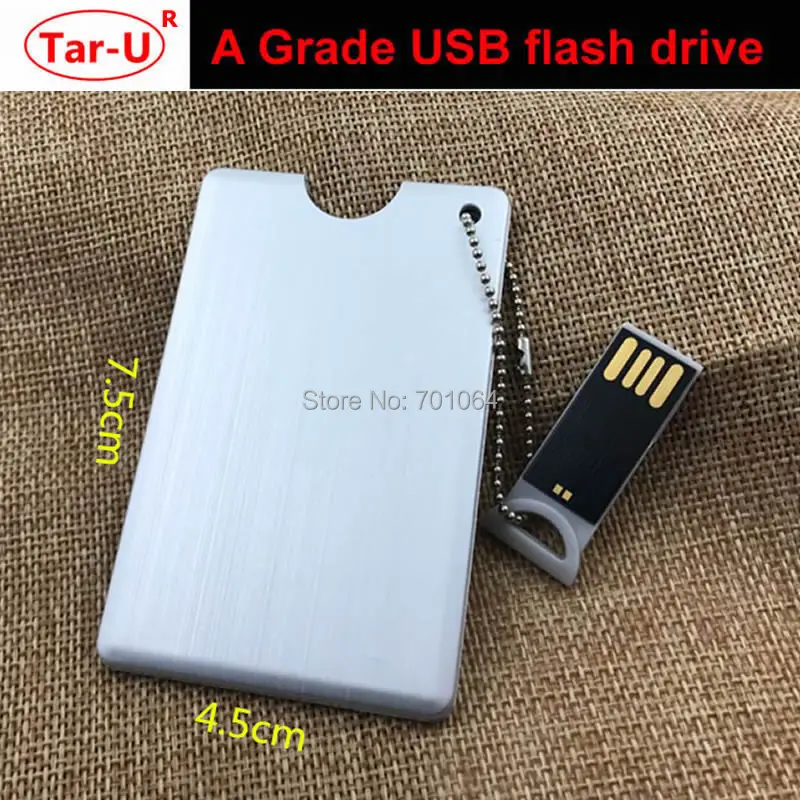 Aluminium card USB flash-04