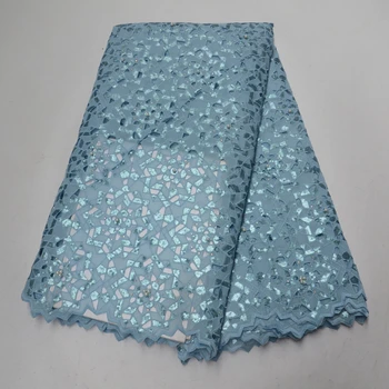 Nigerian lace fabric, organza fabric hollow design African lace fabric sequins with pearls and stones 5 yards/piece
Nigerian lace fabric, organza fabric hollow design African lace fabric sequins with pearls and stones 5 yards/piece