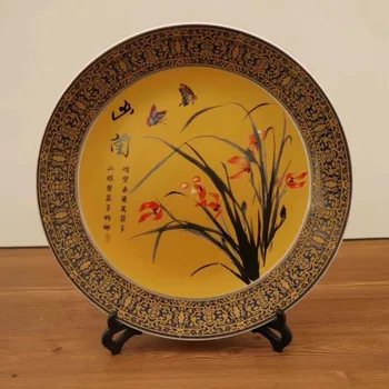 Exquisite Chinese Antique Imitation Famille Rose Porcelain Plate ,Painted with Beautiful Orchid
Exquisite Chinese Antique Imitation Famille Rose Porcelain Plate ,Painted with Beautiful Orchid