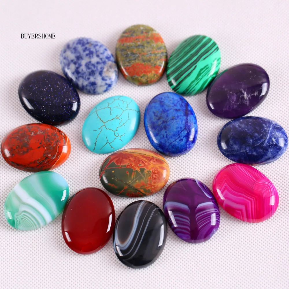 Free Shipping 30x40MM Natural Stone Onyx Crystal Howlite Lapis Opal Sandstone Tiger's Eye Aventurine Bead CAB Cabochon 1Pcs
Free Shipping 30x40MM Natural Stone Onyx Crystal Howlite Lapis Opal Sandstone Tiger's Eye Aventurine Bead CAB Cabochon 1Pcs