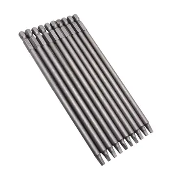 10PCS 150MM Electric Driver Bits Hand Tools Screwdriver Drill Bit S2 1/4 Inch Hex Shank Magnetic Square Head Screwdriver Bits
10PCS 150MM Electric Driver Bits Hand Tools Screwdriver Drill Bit S2 1/4 Inch Hex Shank Magnetic Square Head Screwdriver Bits