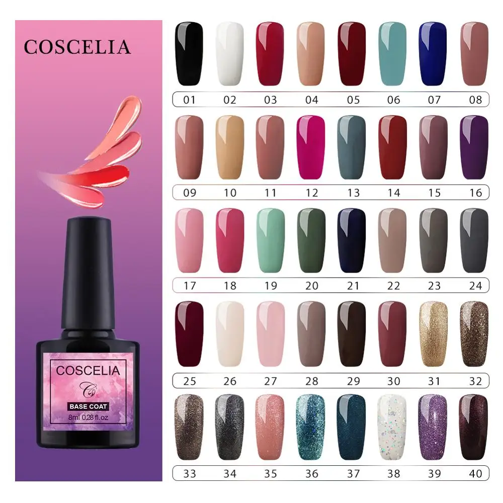 COSCELIA Series 8ml Gel Nail Polish Gellak Semi Permanent Soak Off Temperature Change None Gel For Nail Art Hybrid UV Gel Polish
COSCELIA Series 8ml Gel Nail Polish Gellak Semi Permanent Soak Off Temperature Change None Gel For Nail Art Hybrid UV Gel Polish