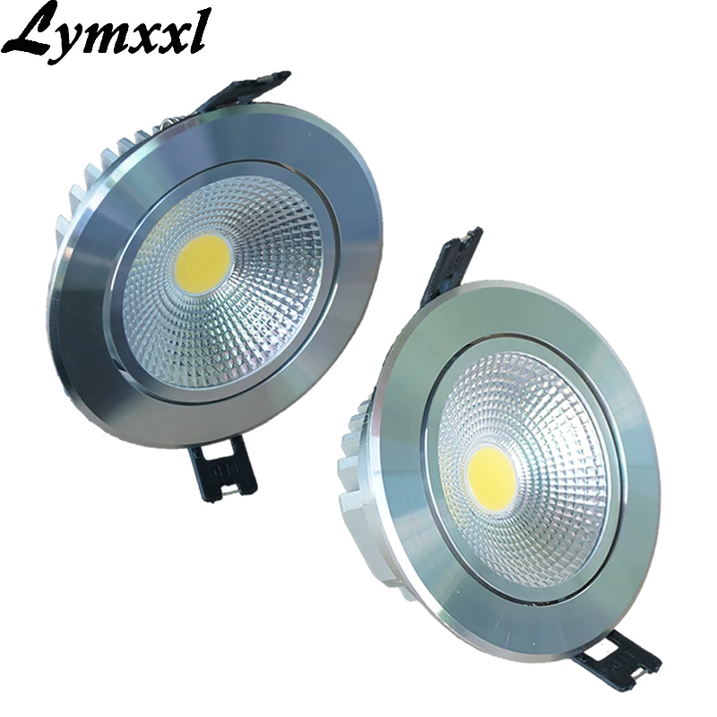 50pieces/lot 10W 12W recessed ceiling lamp Warm/Cool/Nature White AC90-260v Aluminum heat dissipation Dimmable led downlights | Лампы и