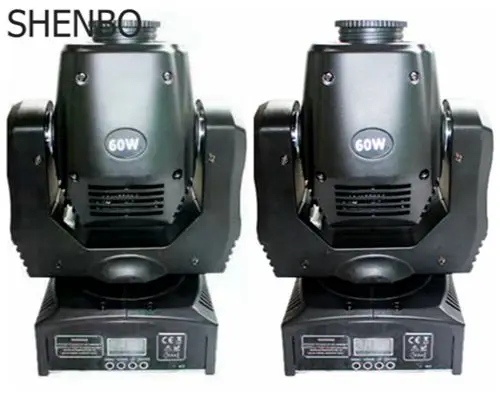 Высокая яркость LED 60 Вт мини moving head Light led light DMX512LED with the Gobos plate|Эффект освещения