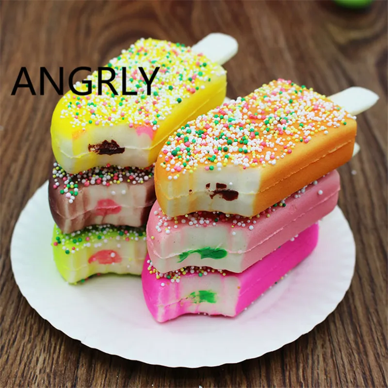Simulation food toys Dessert ice cream model PU Bite one Popsicles Photography video props home Decoration early education +Z 
Simulation food toys Dessert ice cream model PU Bite one Popsicles Photography video props home Decoration early education +Z