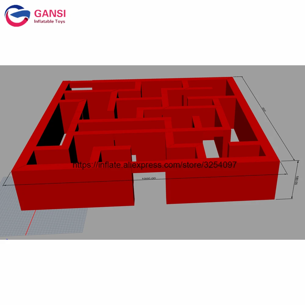 Red Color Laser Tag Durable Inflatable Maze Sport Game Outdoor Arena 10M Inflatable Maze For Sale
Red Color Laser Tag Durable Inflatable Maze Sport Game Outdoor Arena 10M Inflatable Maze For Sale