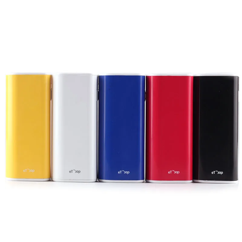 ECT original box mod eT30P ECT 10-30w battery 2200mah et30p with micro USB charging for 0.3-3ohm electornic cigare
ECT original box mod eT30P ECT 10-30w battery 2200mah et30p with micro USB charging for 0.3-3ohm electornic cigare